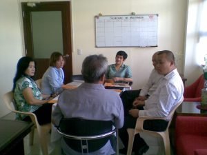 NCDA Officers with Queensland University of Technology officials