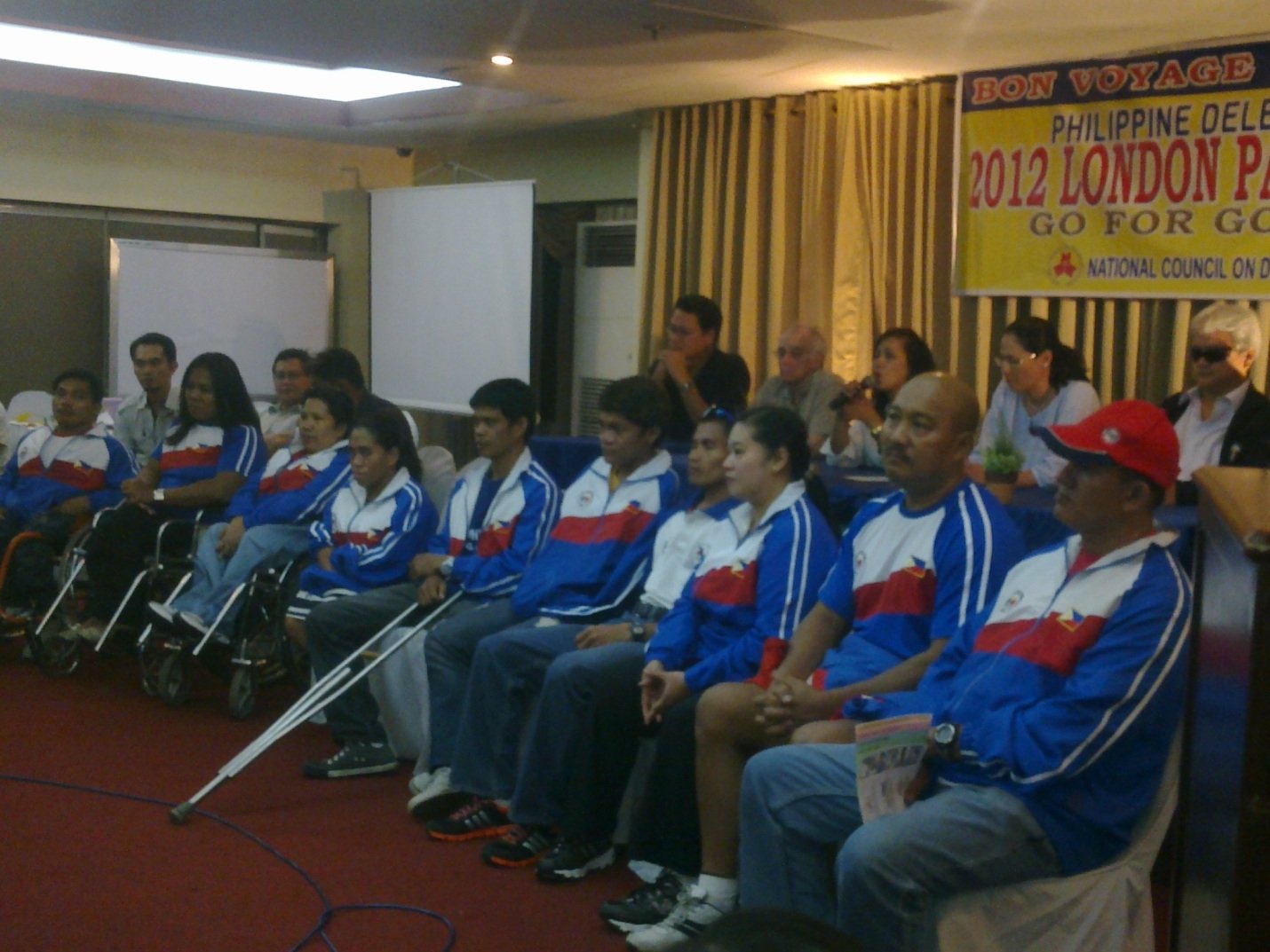 NCDA Cheers London-bound RP Paralympics Team