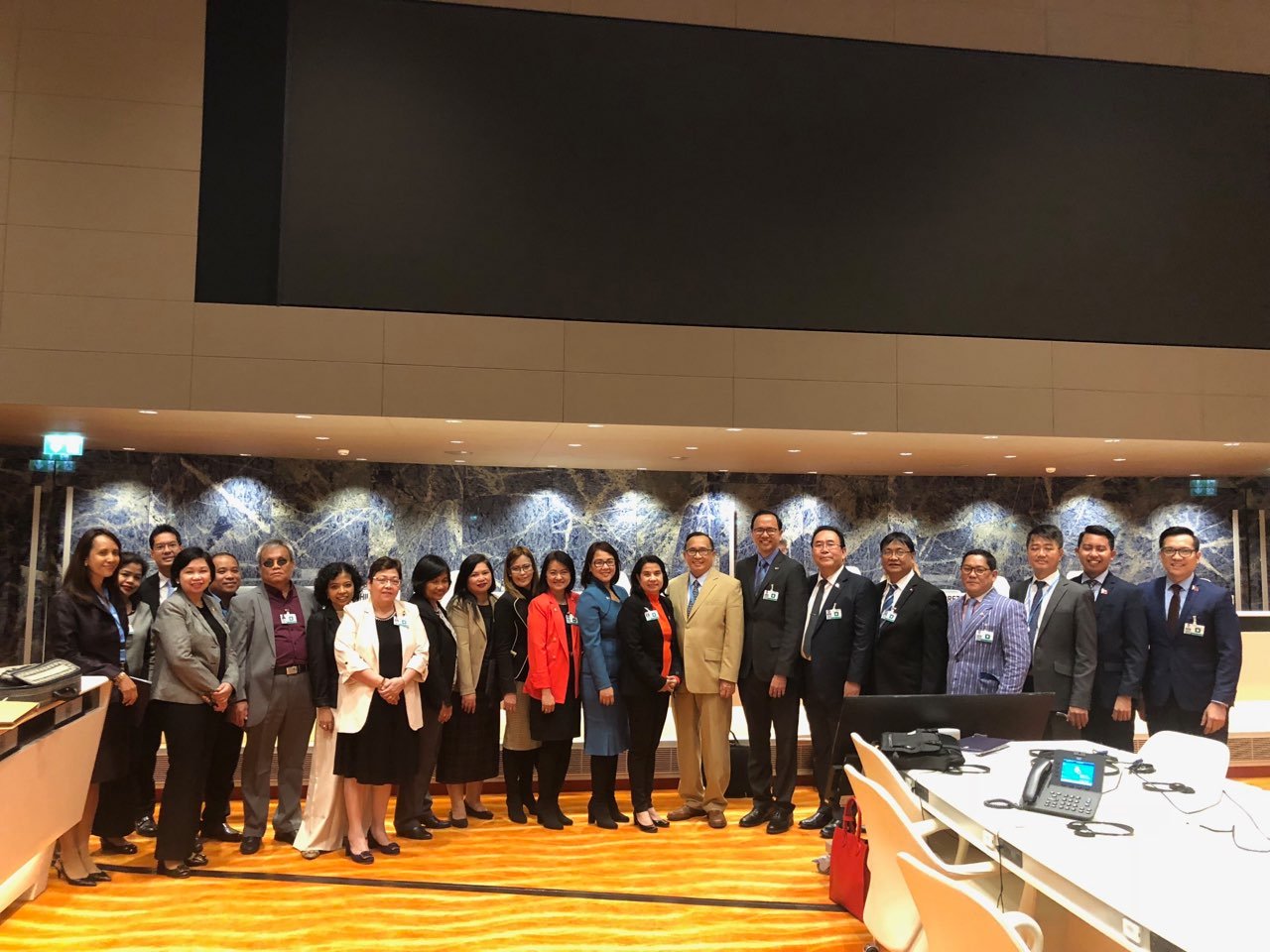 Philippine Delegation to the First Constructive Dialogue