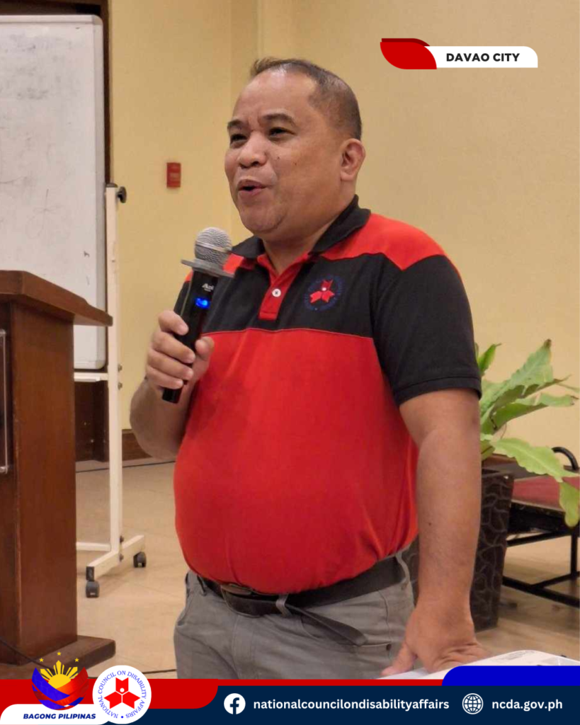 oic deputy executive director victa during his opening message last oct. 3 at microtel davao city