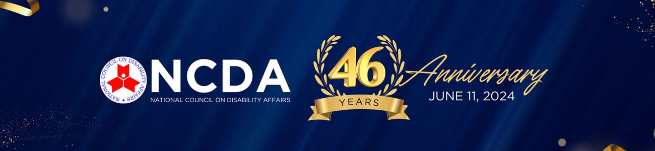 Banner of NCDA 46th Anniversary , June 11, 2024