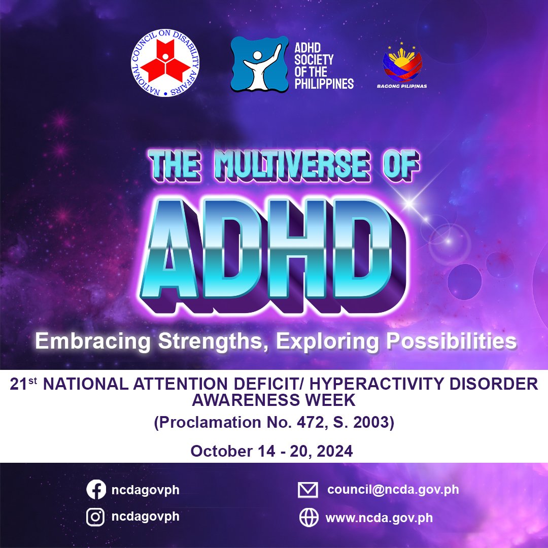 The Multiverse of ADHD Poster 2024