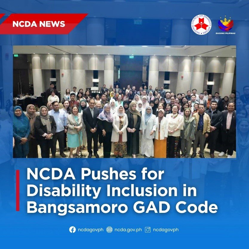 NCDA Pushes for Disability Inclusion in Bangsamoro GAD Code