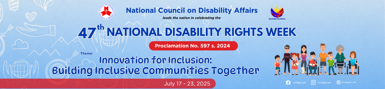 NATIONAL DISABILITY RIGHTS WEEK